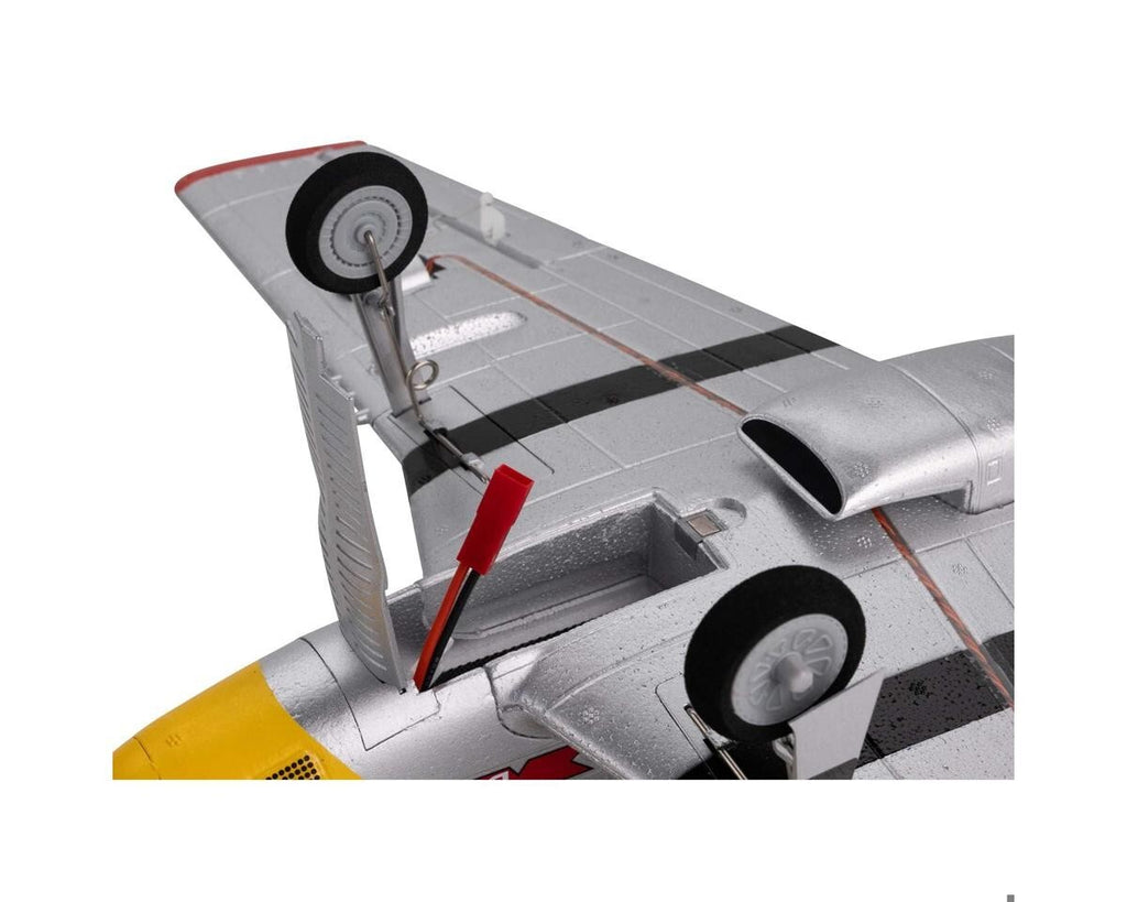E-flite Eflite UMX P-51D Mustang "Detroit Miss" Basic BNF Electric Airplane