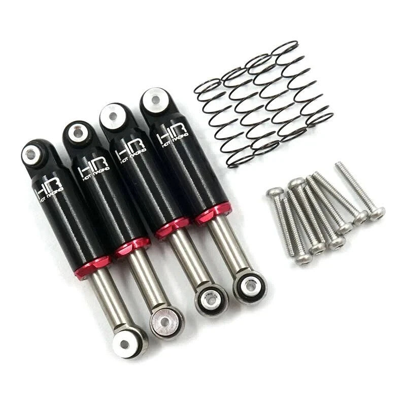Hot Racing SXTF32TD02 Black Internal Spring Air Shocks 32mm : Axial SCX24