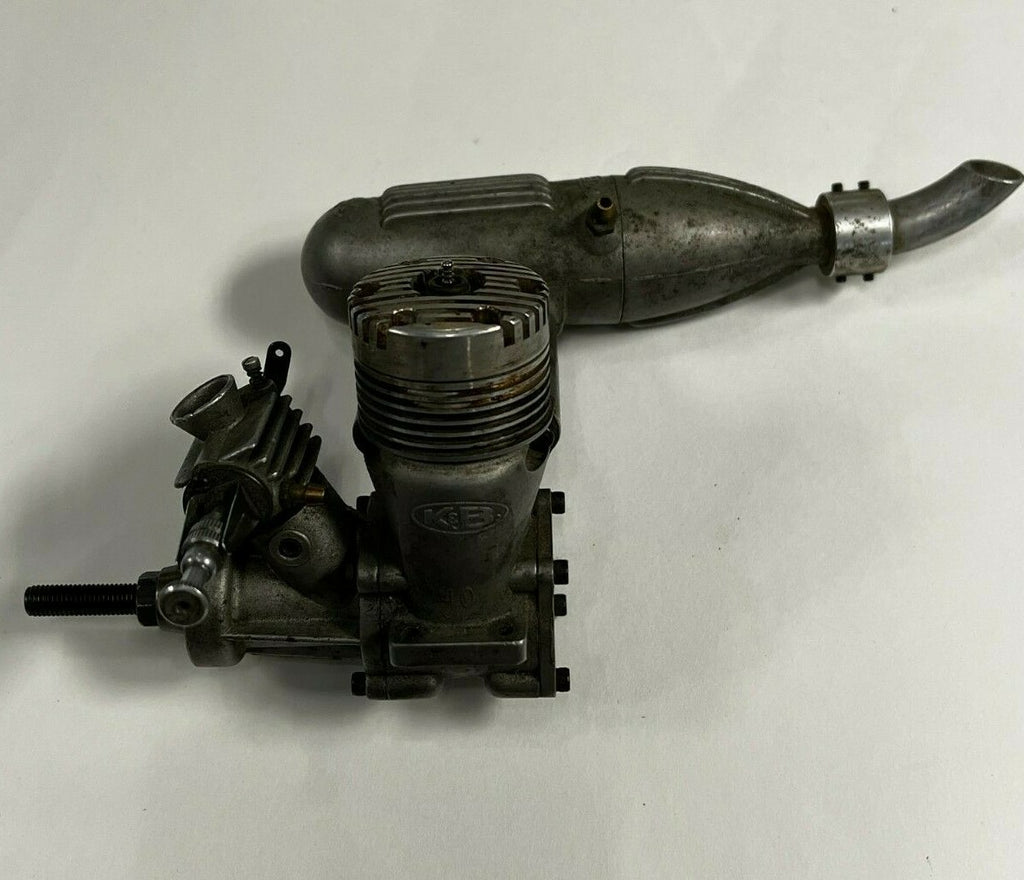 K and B K&B .40 40 Two 2 Stroke Nitro RC Remote Control Airplane Engine