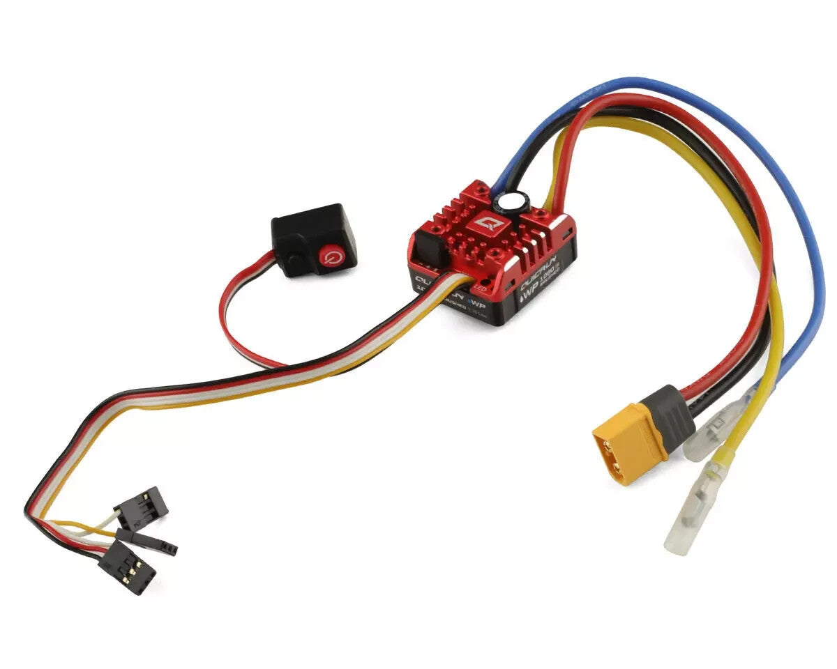 Hobbywing QuicRun Waterproof 1080 G2 80 Amp 80A Brushed Crawling ESC HWA30120202