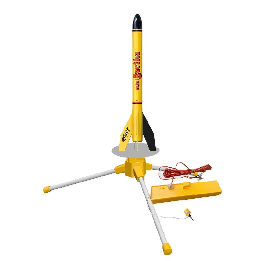 Estes Mini Bertha Beginner Model Rocket RTF Ready to Fly Launch Set EST2469 2469