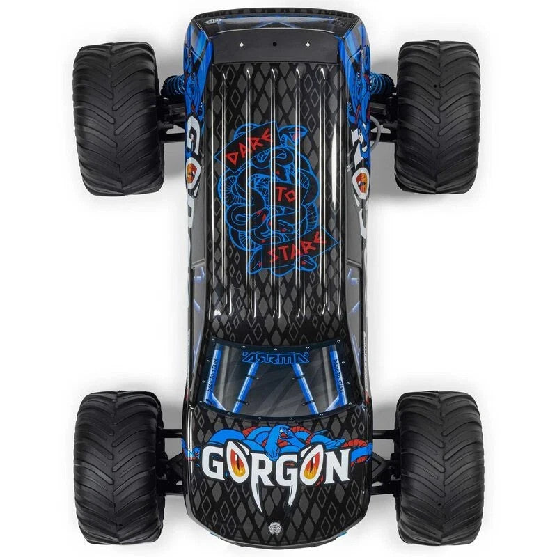 ARRMA Gorgon ARA3230ST5 2WD 1/10th Scale RTR RC Truck Blue w/ Battery & Charger