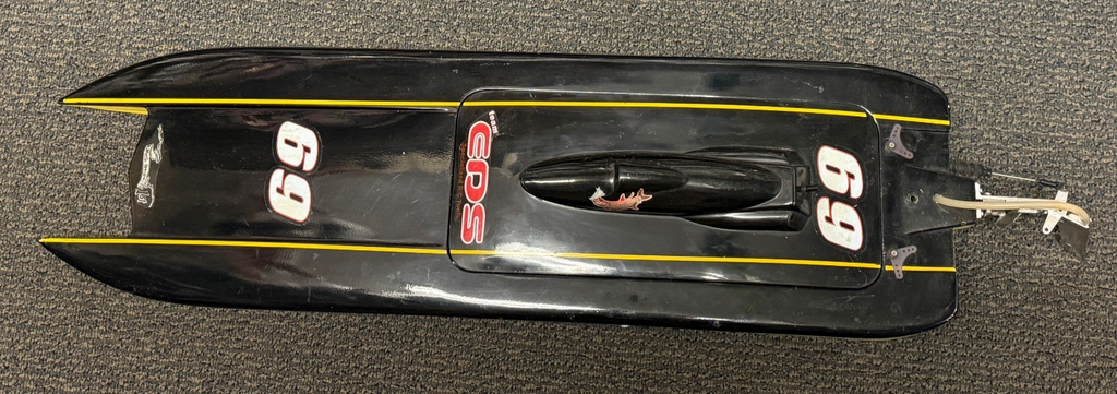 RC Remote Control Catamaran w/ Traxxas ESC and Large Inrunner Brushless Motor