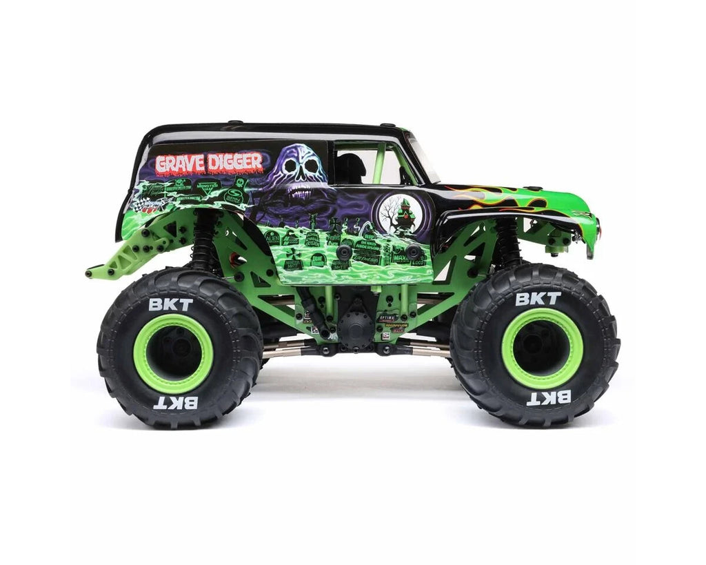 Losi 1/18 Mini LMT 4X4 Brushed RTR Monster Truck (Grave Digger) w/SLT2 2.4GHz
