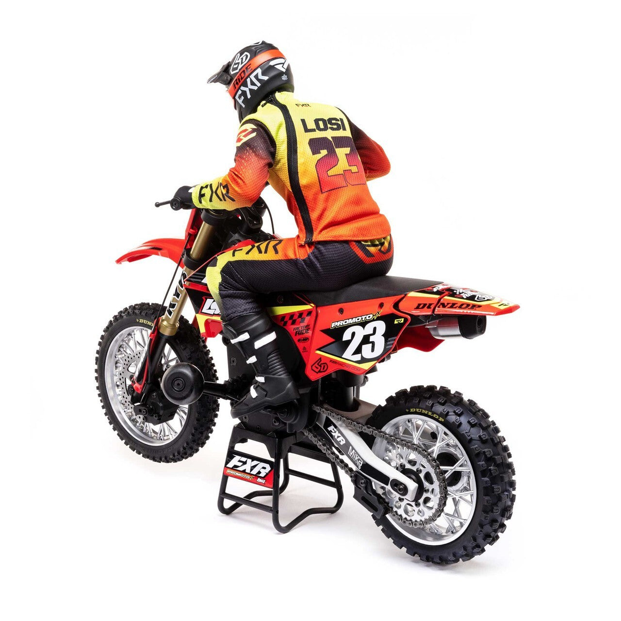 Losi Promoto-MX RTR 1/4 Brushless Dirt Bike (FXR) w/2.4GHz DX3PM Radio & MS6X Sy