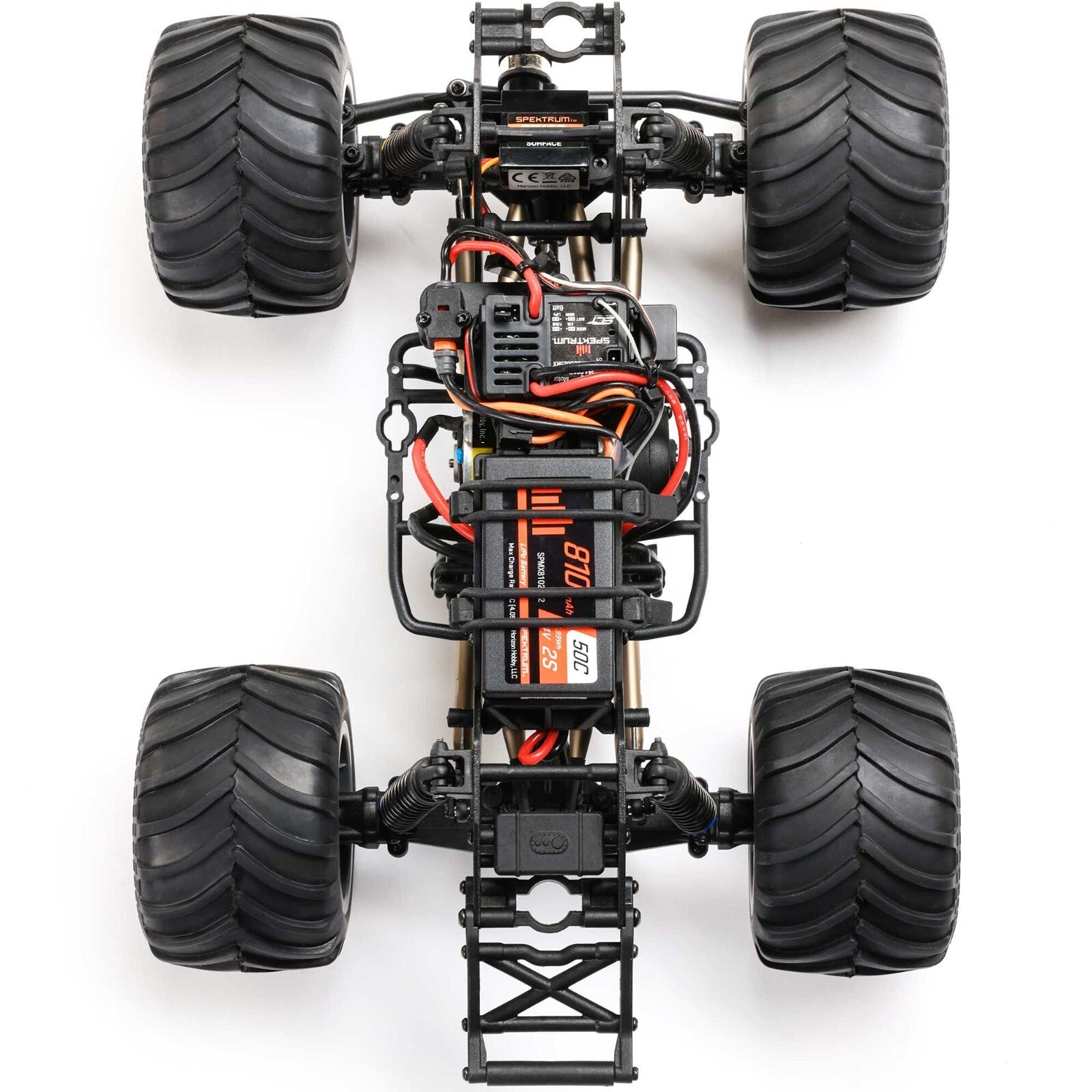 Losi LOS01026T3 1/18 Mini LMT Megalodon 2S 4X4 RTR Brushed Monster Truck