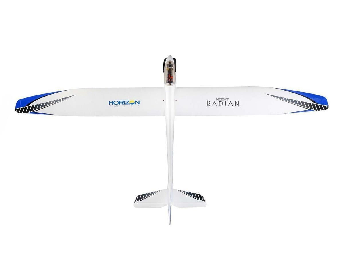 E-flite EFlite 2M Night Radian 2.0m BNF Basic Electric Glider Airplane EFL36500