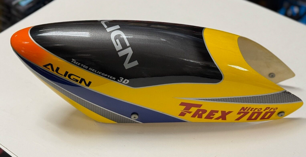 Excellent Align TRex T-Rex 700 Nitro RC Remote Control Helicopter Canopy