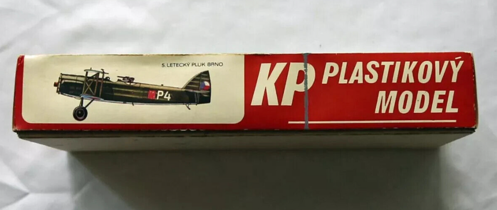KP Letov S.16 1:72 Plastic Model Kit Complete Vintage Kovozavody Prostejov