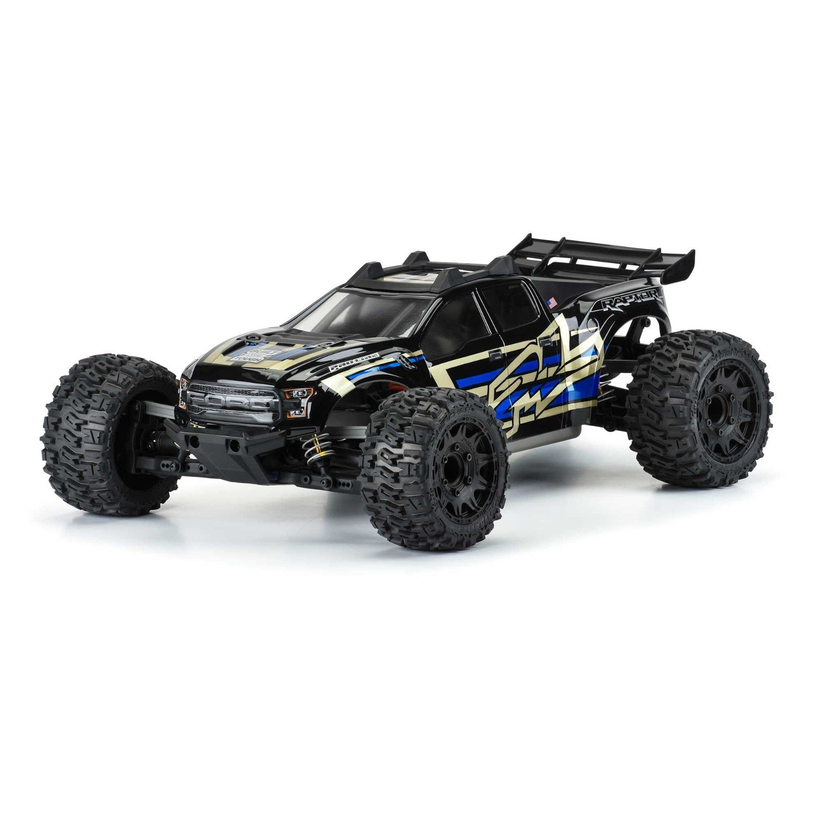 Proline 1/10 PreCut 2017 Ford F150 Raptor Clear Body Rustler PRO352817 352817