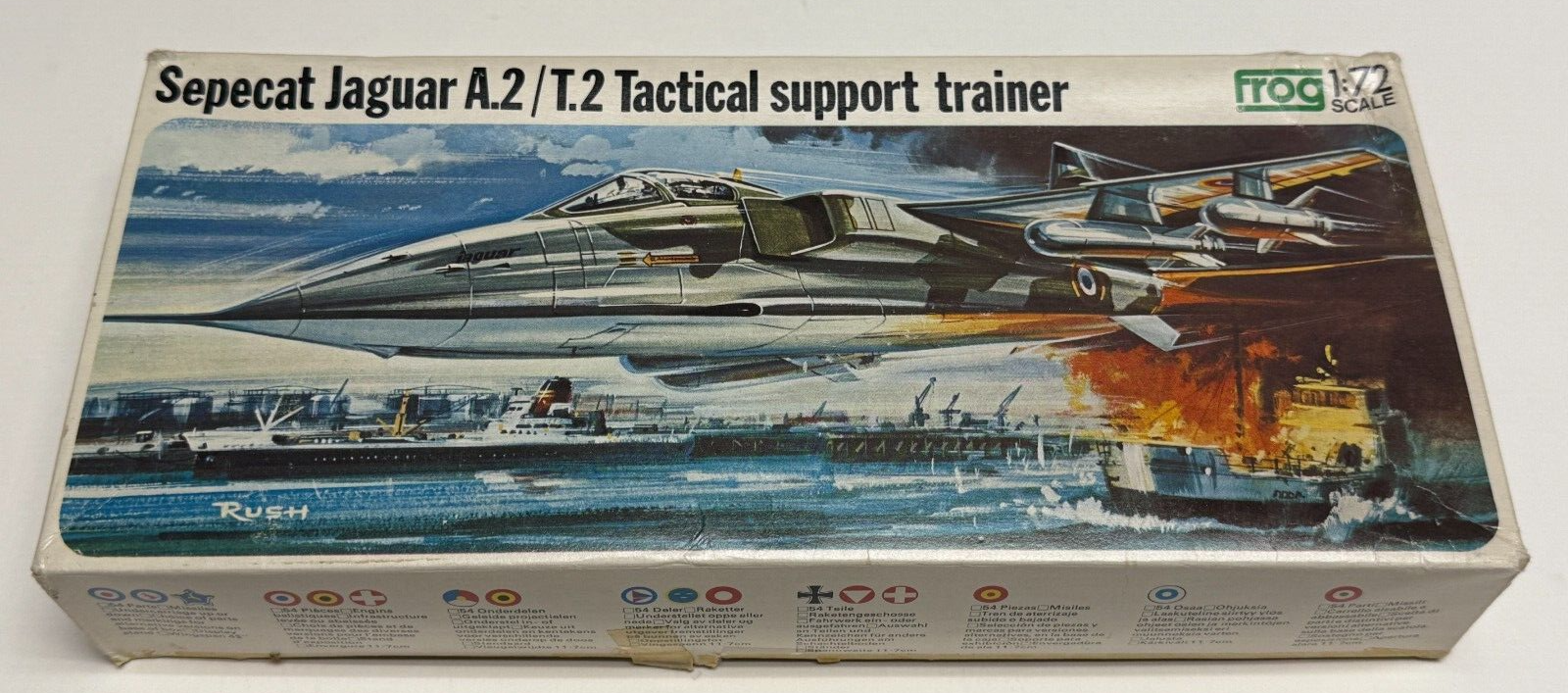 Frog Sepecat Jaguar A.2 T.2 1/72 1:72 Scale Plastic Model Airplane Kit F402