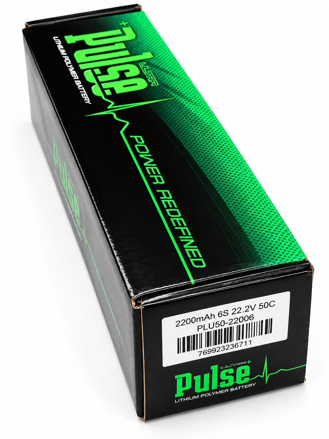 Pulse Ultra 2200mAh 6S 22.2V 50C LiPo Battery RC Helicopter Airplane PLU50-22006