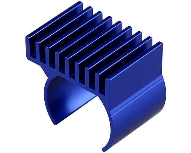 SXTY030H06 - Blue 9 Fin 030 Motor heat sink Scx 24 30