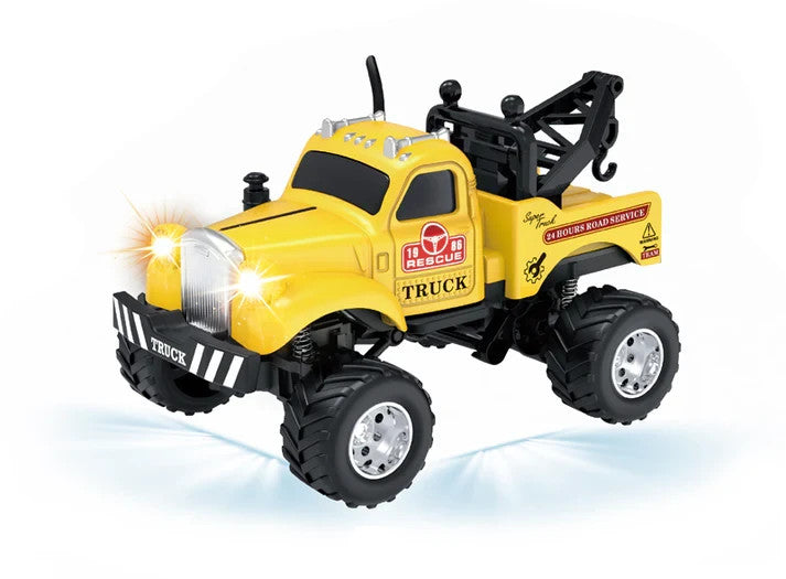 1:64 R/C Q-version Rescue Vehicle With APP control HG4-230 Yellow