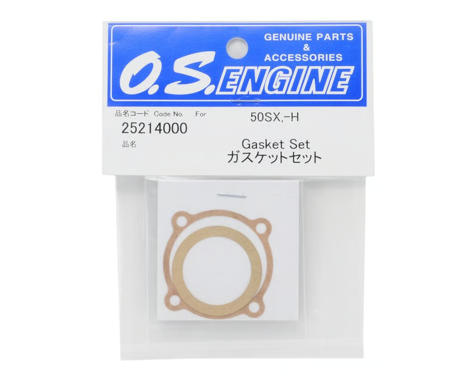 O.S. OS 25214000 RC Engine Engines Gasket Set For: .50 50 SX SX-H SXH