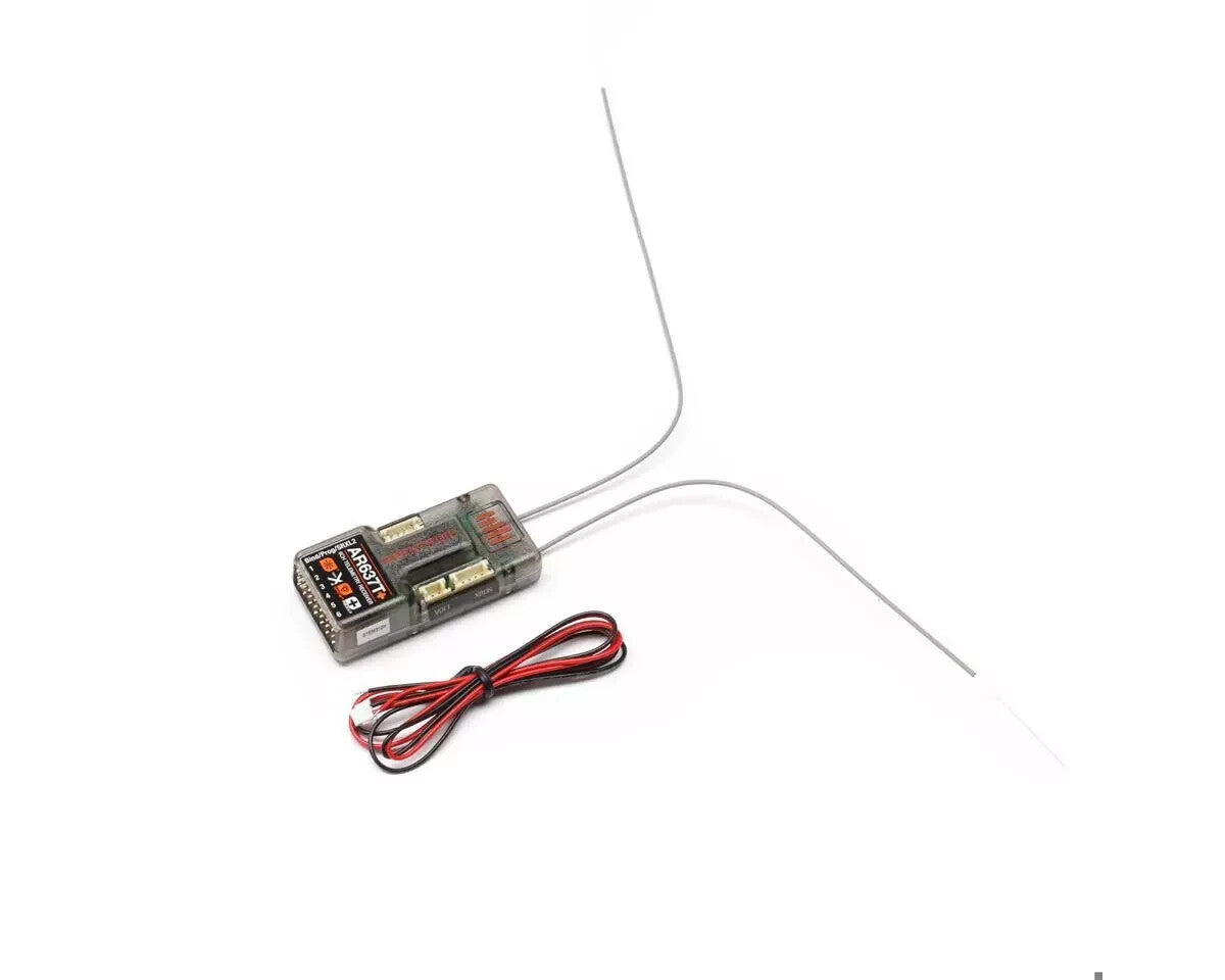 Spektrum RC AR637T+ 6-Channel DSMX Aircraft Telemetry Receiver SPM-1032 SPM1032
