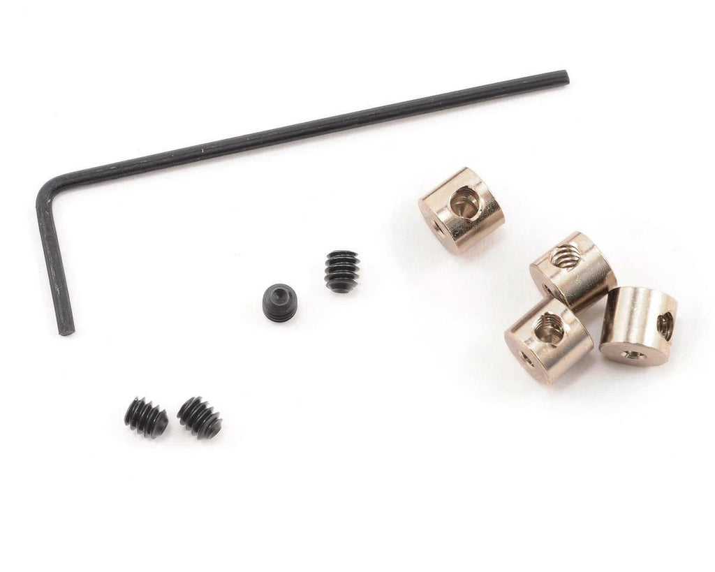 DuBro RC Remote Control Wheel Collars 1/16" 1/16 Brass Dura Collars DUB137