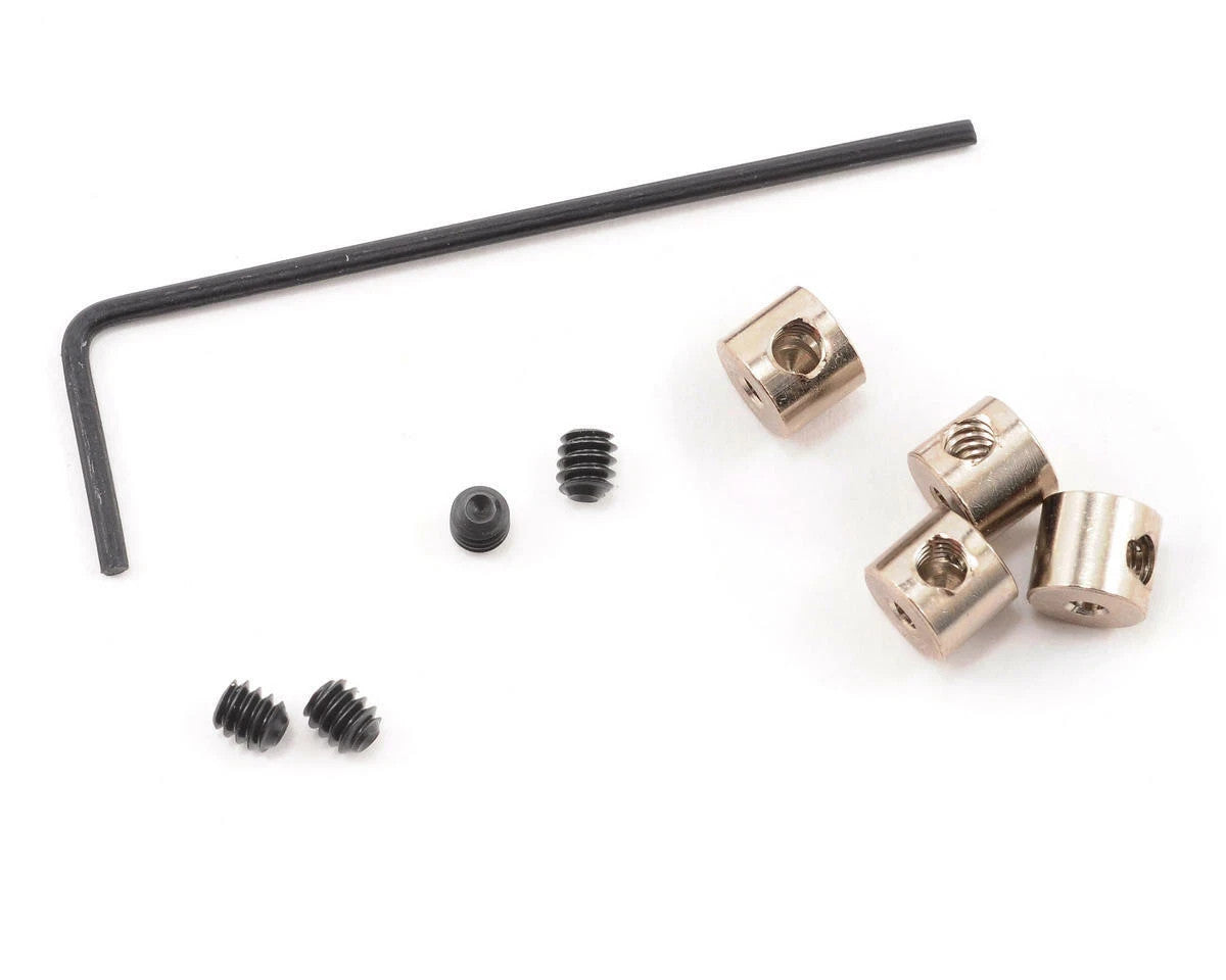 DuBro RC Remote Control Wheel Collars 1/16" 1/16 Brass Dura Collars DUB137