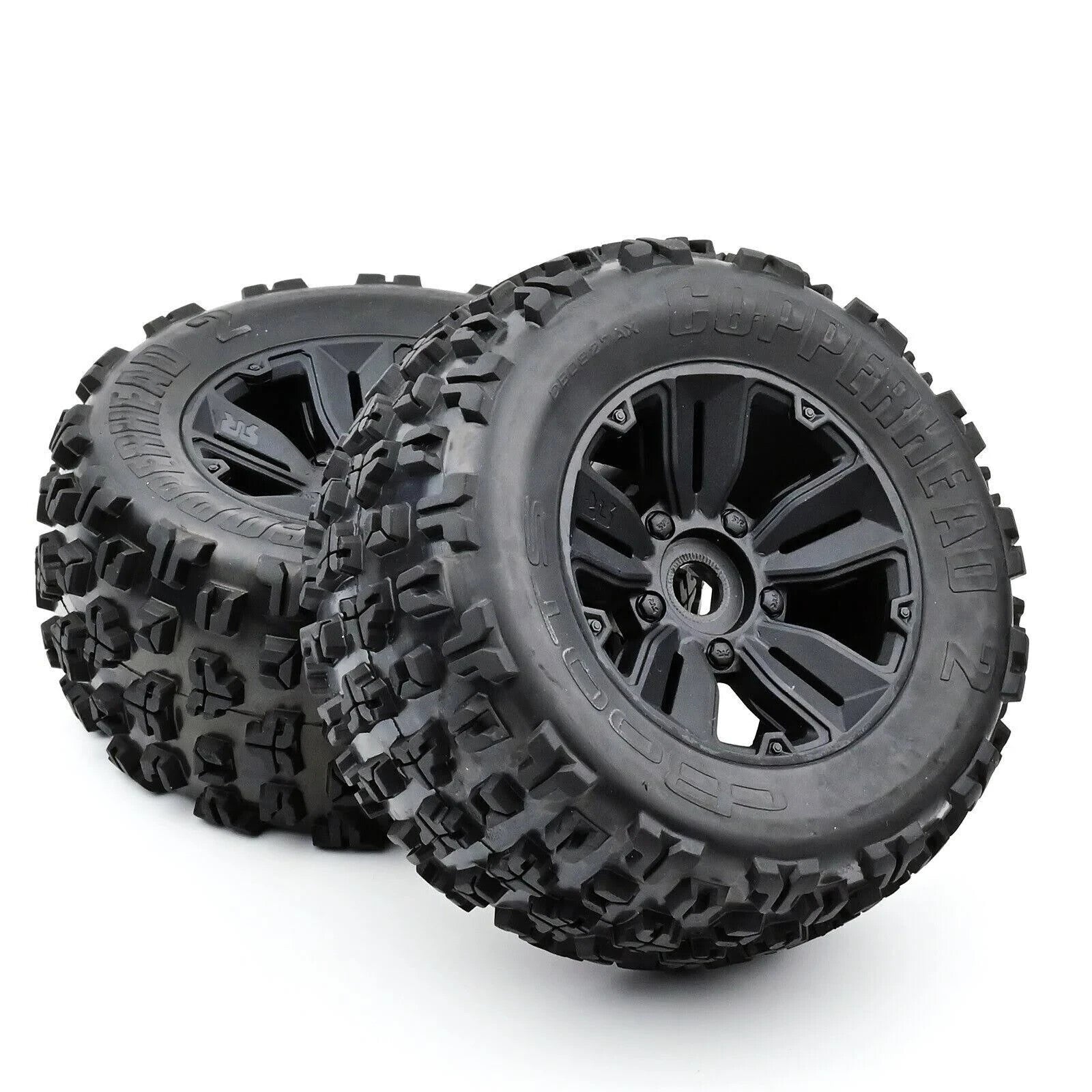 Arrma ARA550059 dBoots Copperhead2 MT Mounted TIres Black (2) Kraton 6S 550059