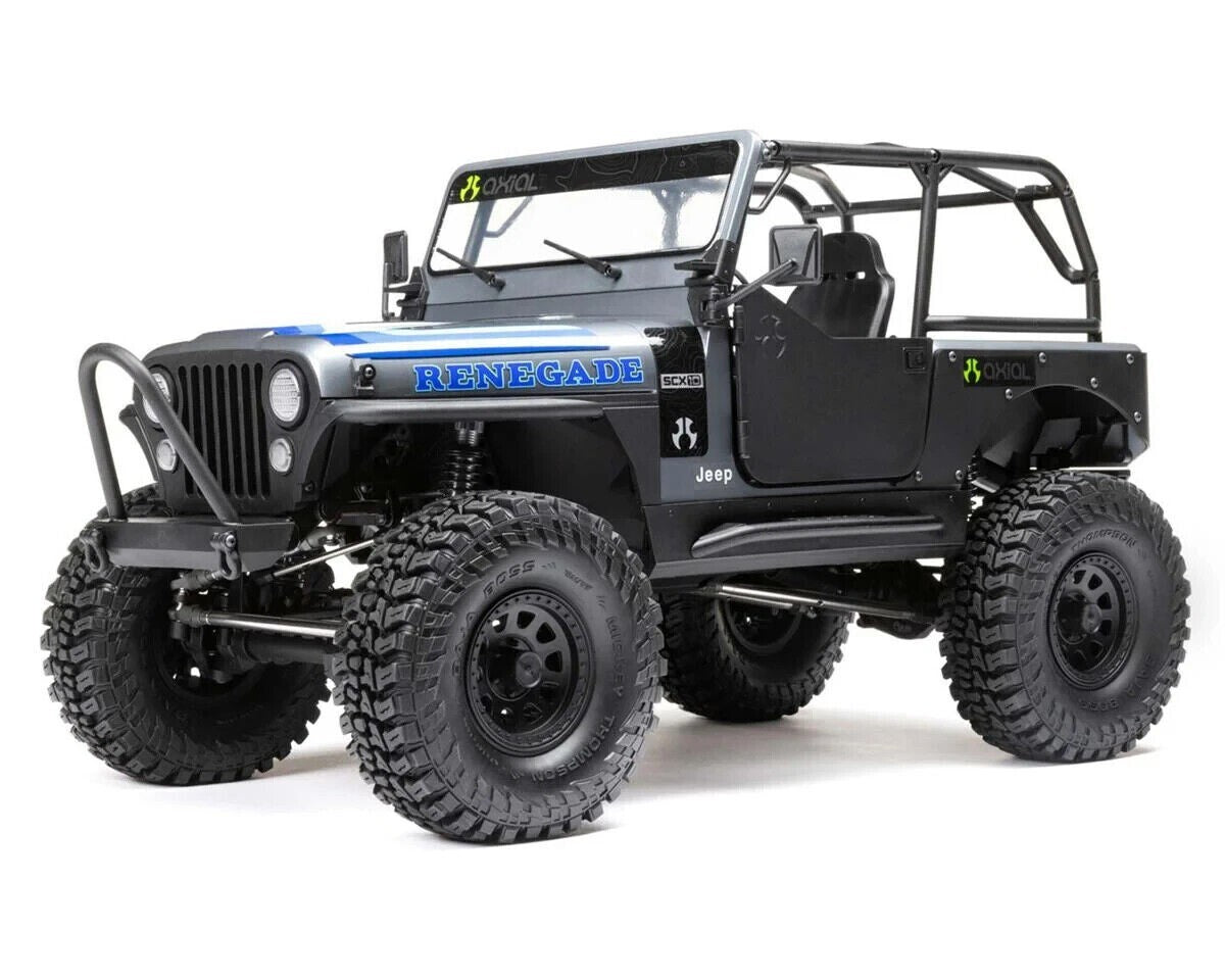 Axial SCX10 III Jeep CJ-7 RTR Ready To Run 4WD Rock Crawler (Grey) [AXI03008T2]