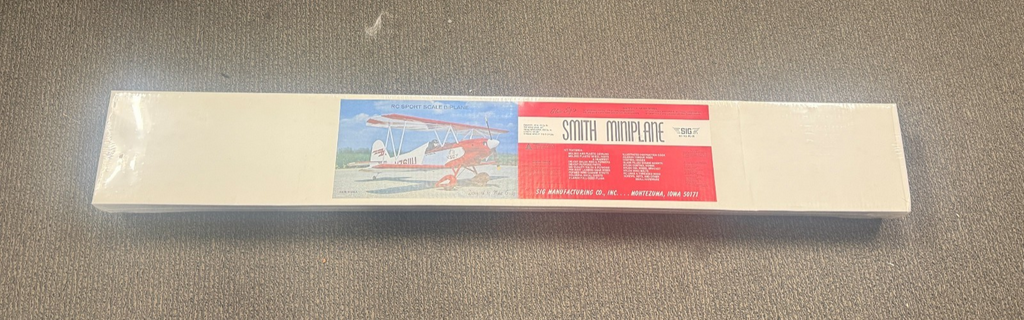 SIG Smith Miniplane RC-38 RC Sport Scale Biplane Airplane Kit NIB .40-.45 Glow