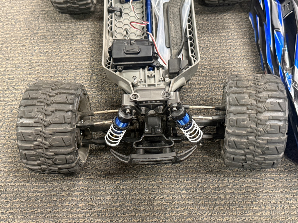 Traxxas Rustler 4WD 1/10 RC Stadium Truck Roller Chassis w/ Body and Wheels