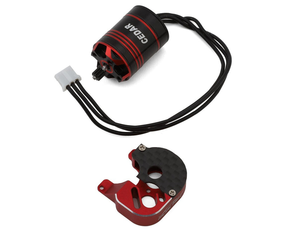 Furitek Cedar Inrunner Brushless Motor w/11T Steel Pinion & Motor Mount SCX24