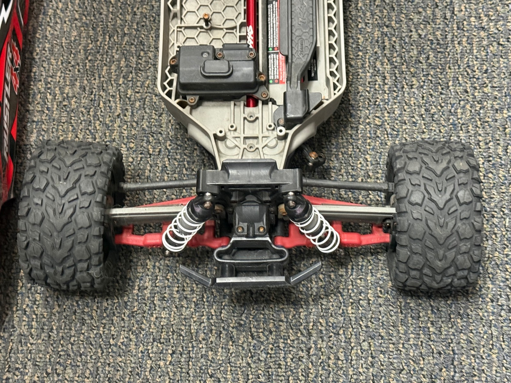 Traxxas Rustler 4WD 1/10 RC Stadium Truck Roller Chassis w/ Body and Wheels