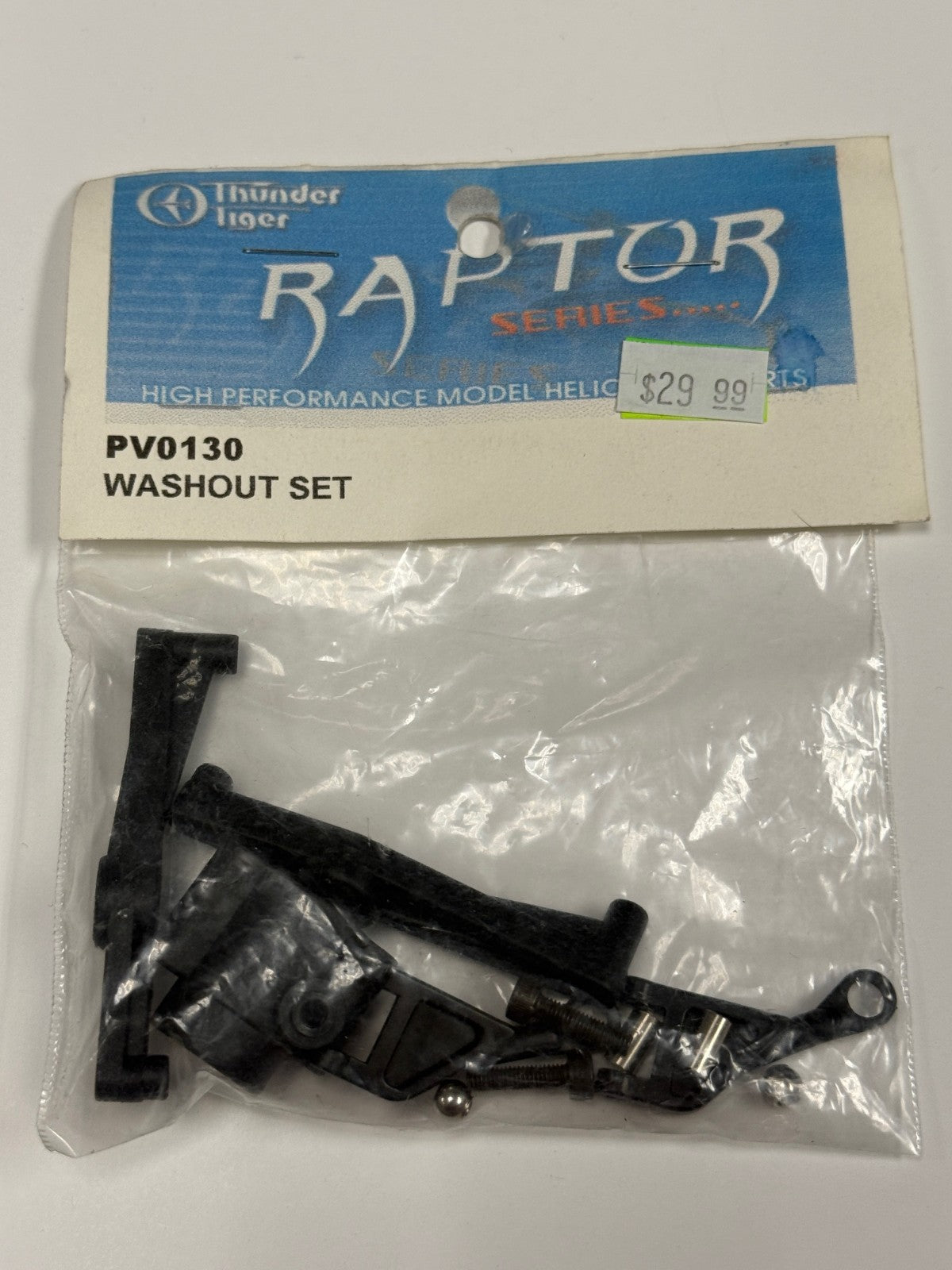 New Thunder Tiger TT RC Helicopter Raptor .60 .90 60 90 PV0130 Washout Set