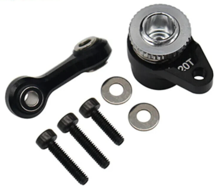 Hot Racing CNC Aluminum 20T Servo Saver for Arrma 1:18 Grom RC Car