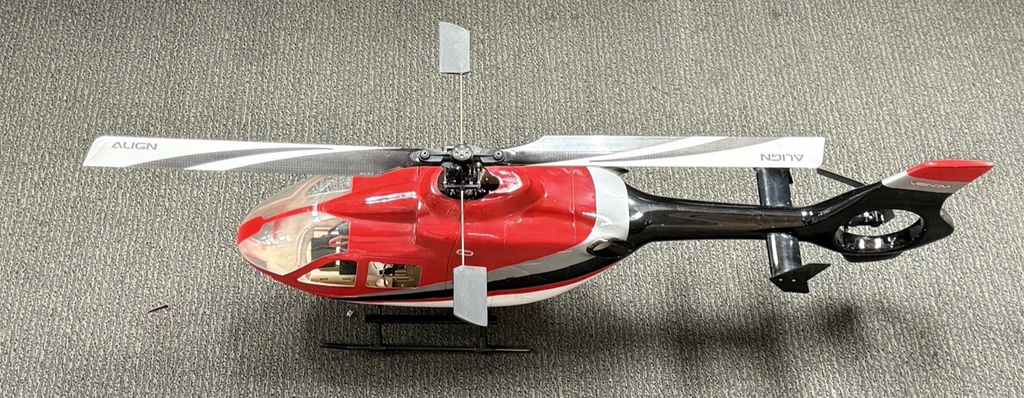 Excellent Align T-Rex Trex 450 SA RC Remote Control Helicopter w/ Scale Body BNF