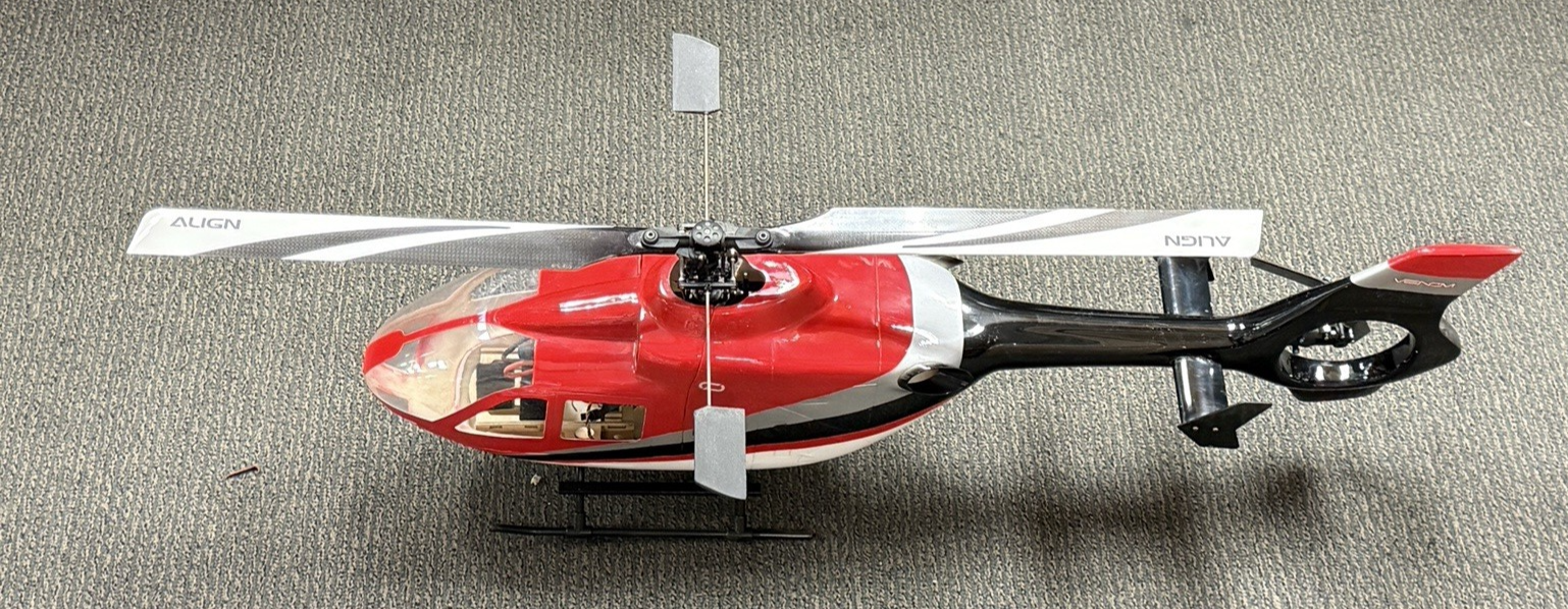 Excellent Align T-Rex Trex 450 SA RC Remote Control Helicopter w/ Scale Body BNF