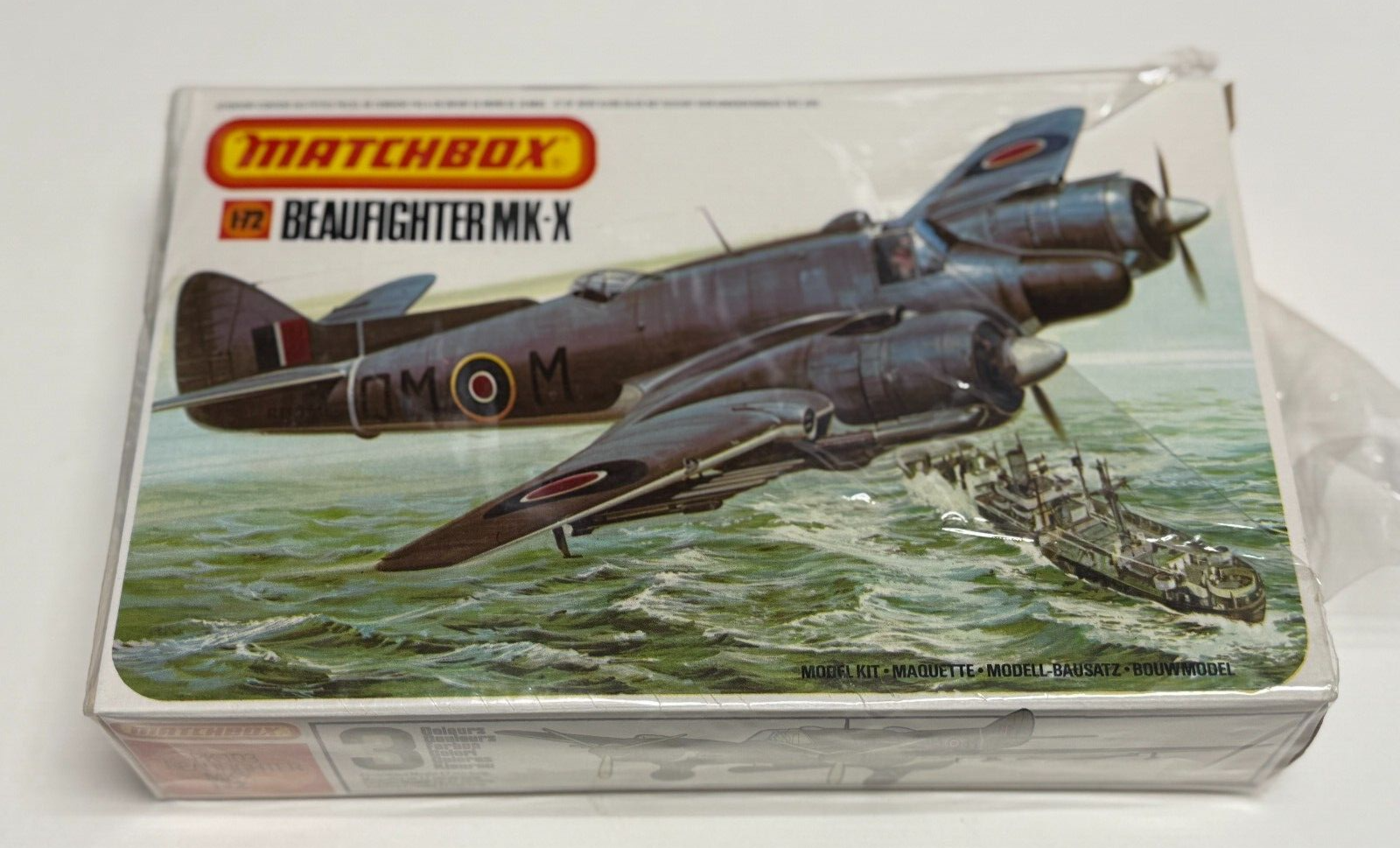 Match Box Beaufighter MK-X 1/72 1:72 Plastic Model Airplane Kit PK-103