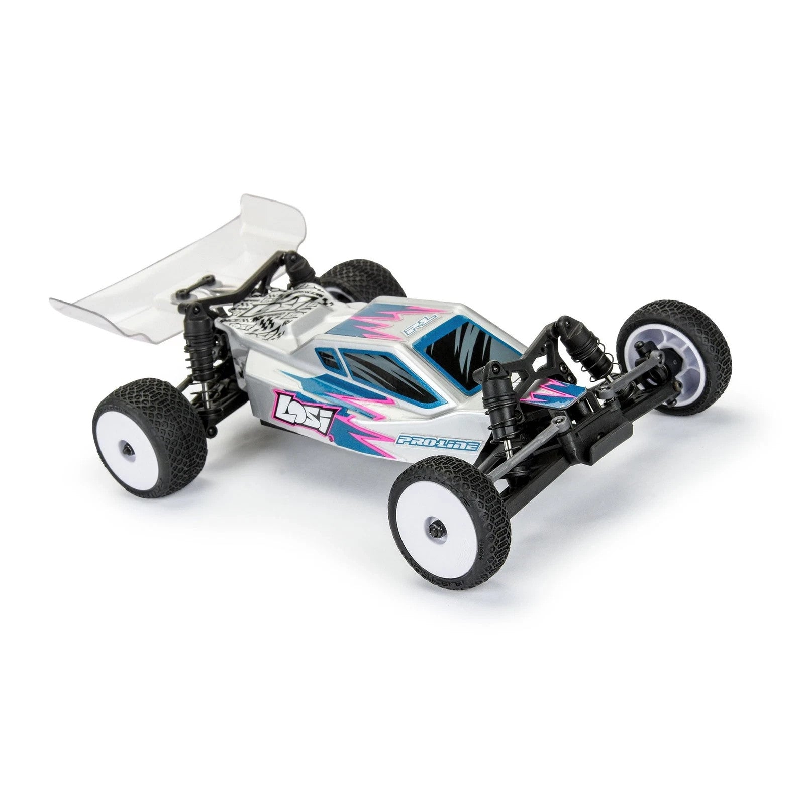 ProLine Racing (4) Electron 2.0 Front Rear Tires Mounted Losi Micro B PRO1031413