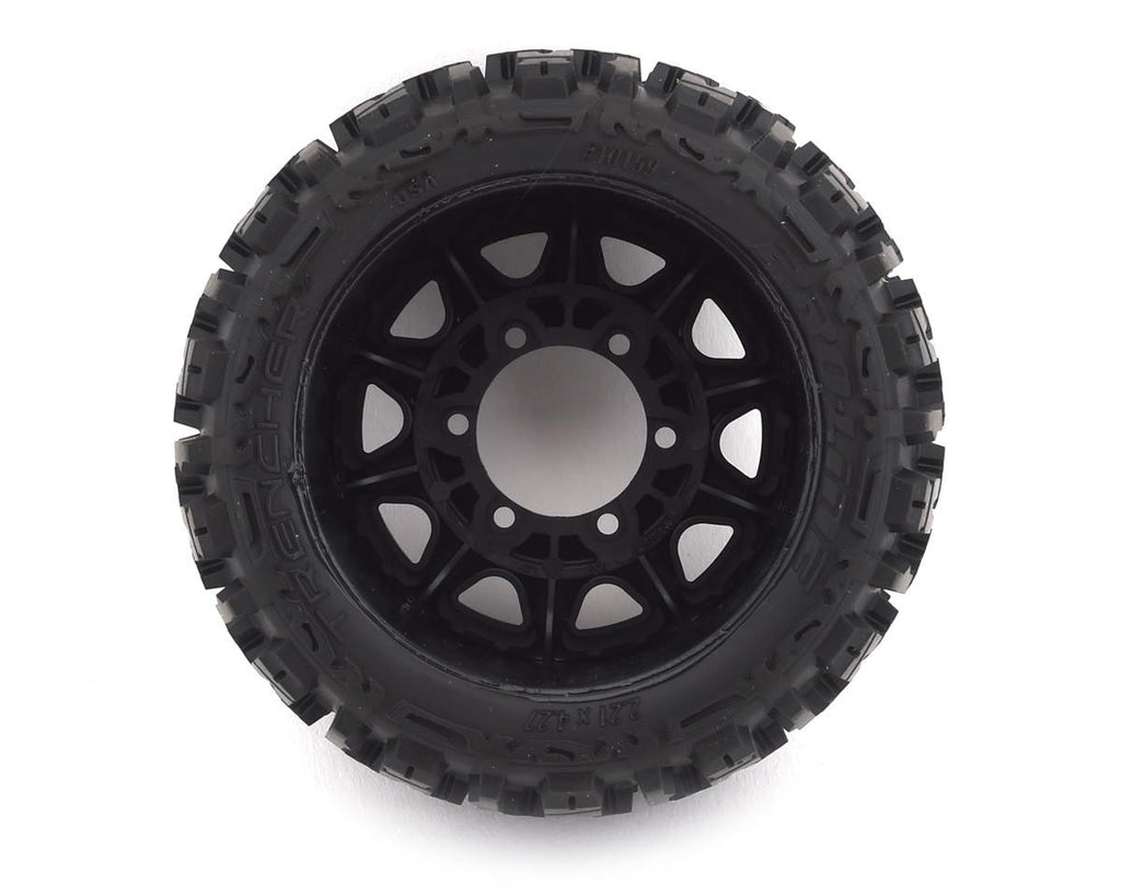 ProLine Trencher LP 2.8" Mounted Tires Black Raid Wheels PRO1015910 1015910
