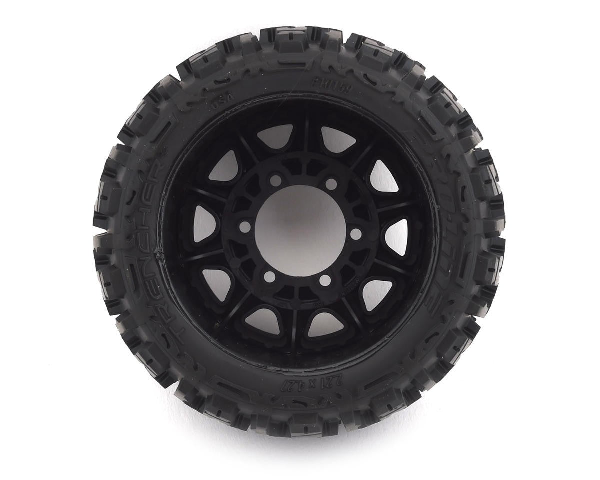 ProLine Trencher LP 2.8" Mounted Tires Black Raid Wheels PRO1015910 1015910