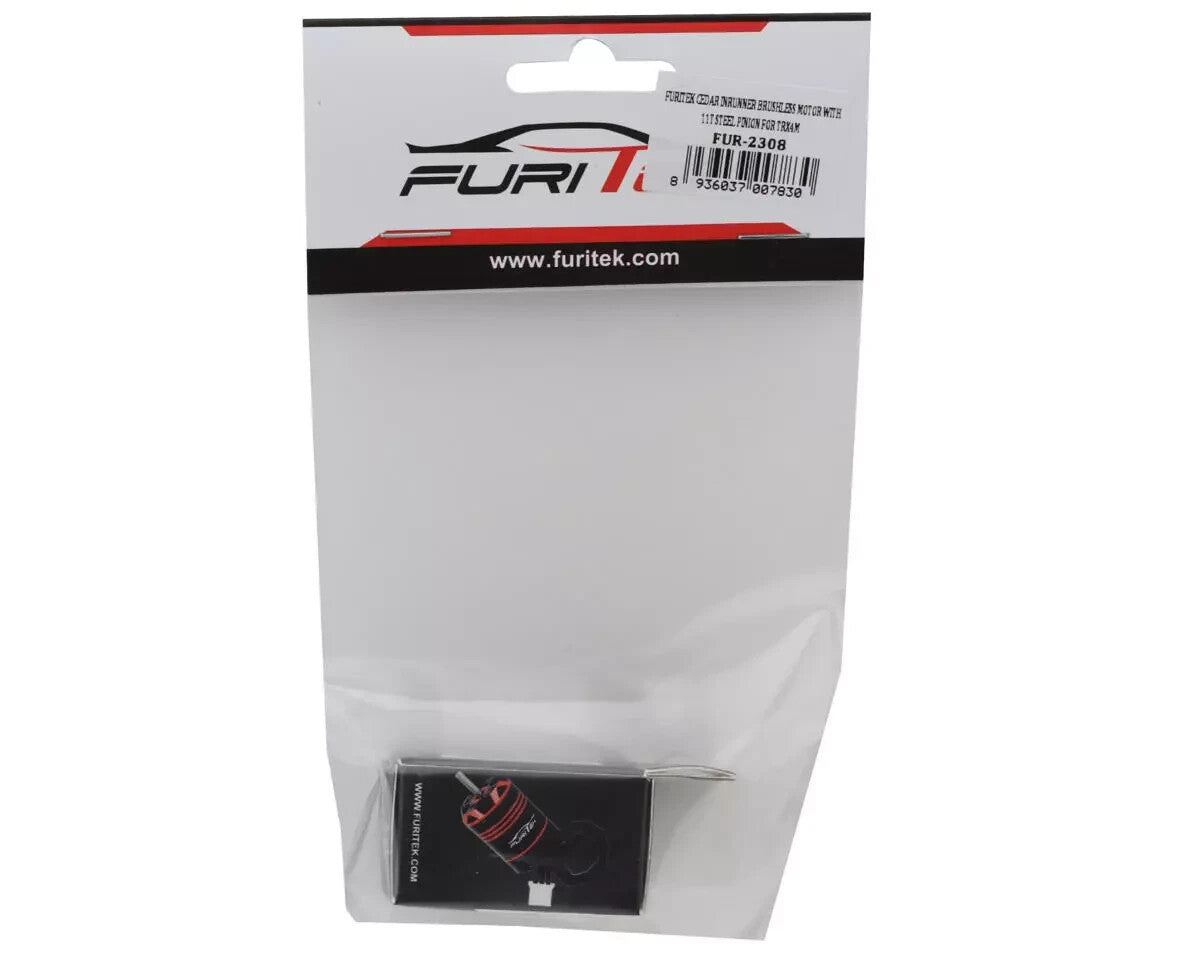 Furitek Cedar Inrunner Brushless Motor w/11T Steel Pinion for Traxxas TRX-4M