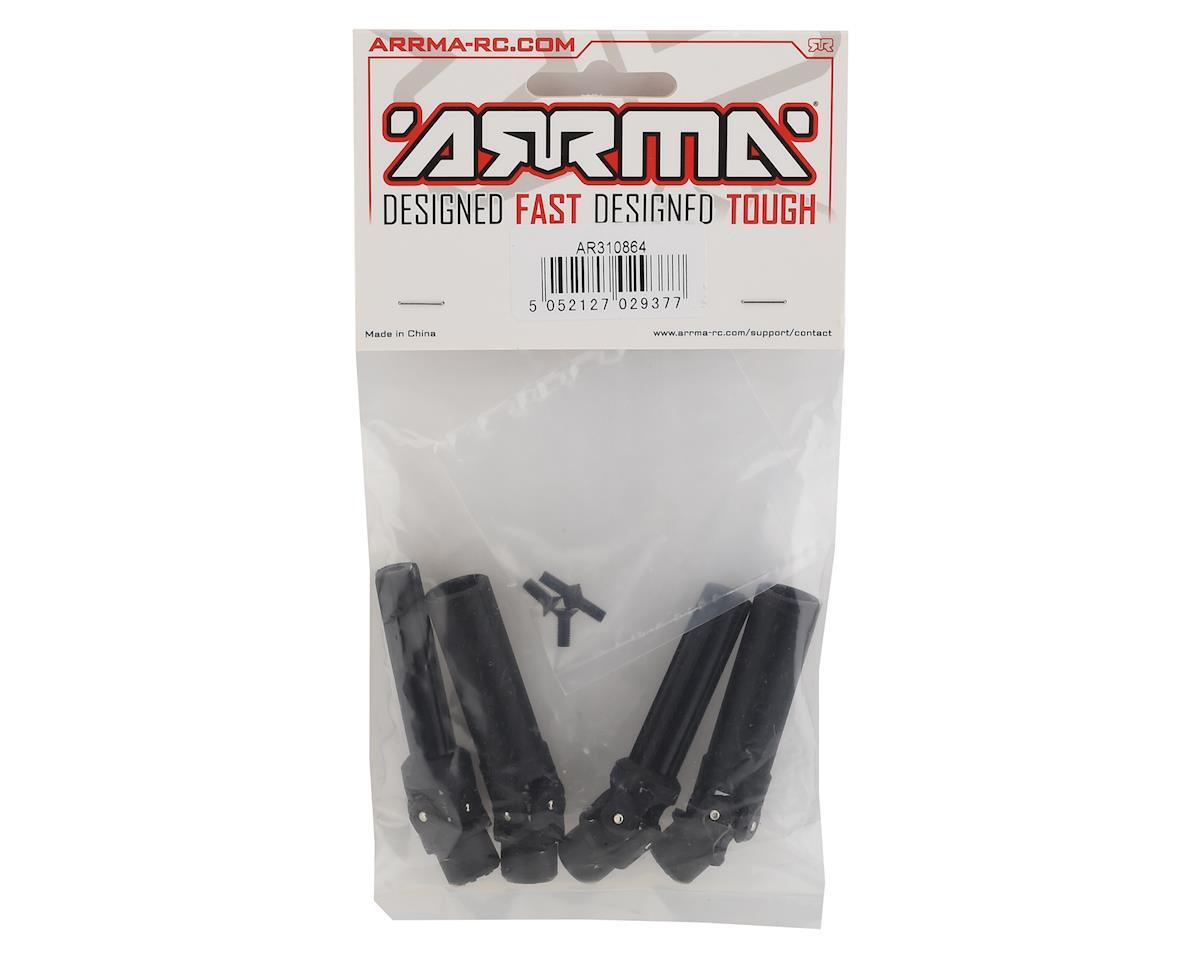 Arrma 4x4 Composite Rear Slider Driveshaft Set ARA310864 Typhon 3S BLX RC Buggy
