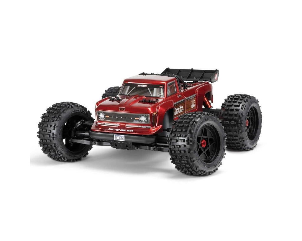 Arrma Outcast 4S V2 BLX Brushless RTR 1/10 Scale Stunt Truck (Red) ARA4410V2T4