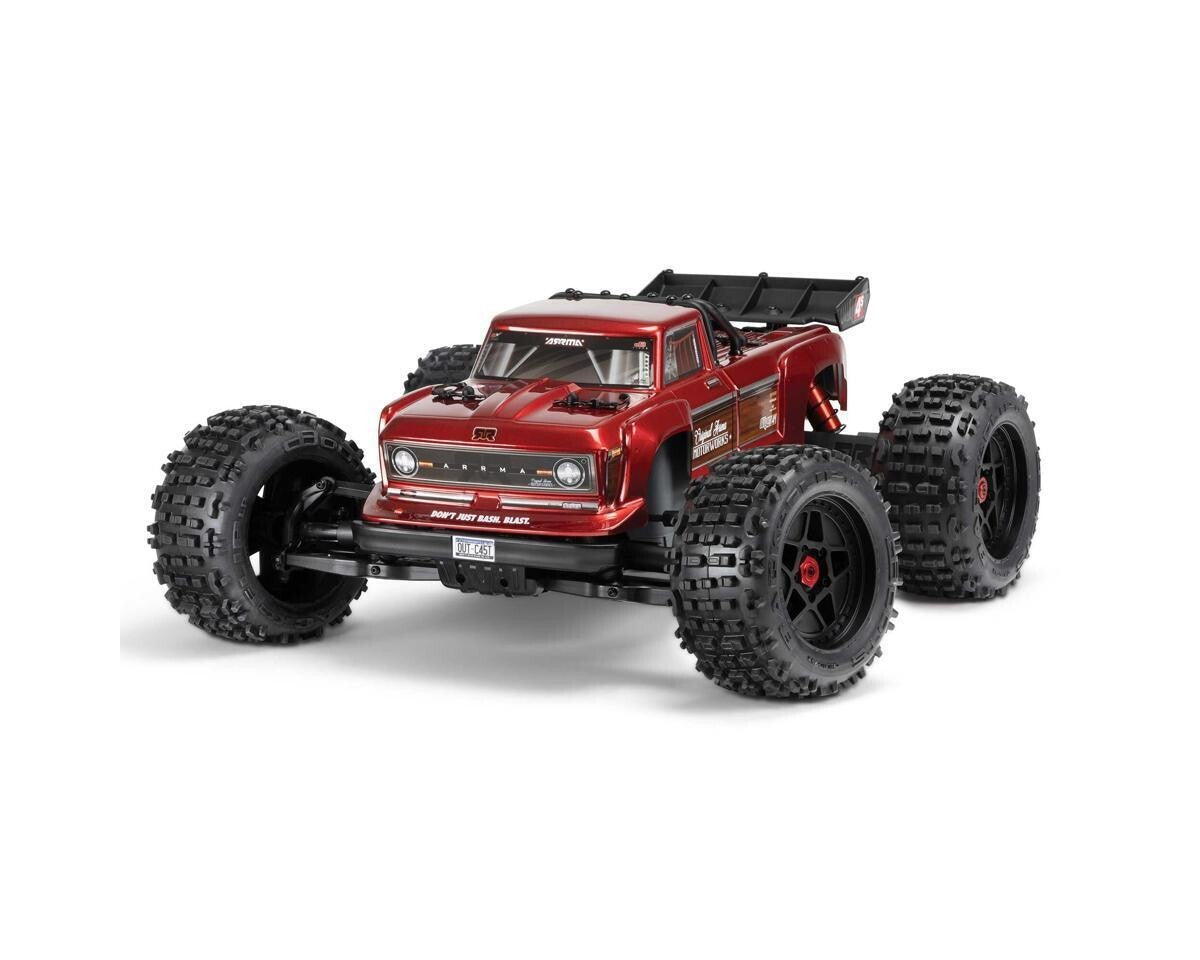 Arrma Outcast 4S V2 BLX Brushless RTR 1/10 Scale Stunt Truck (Red) ARA4410V2T4