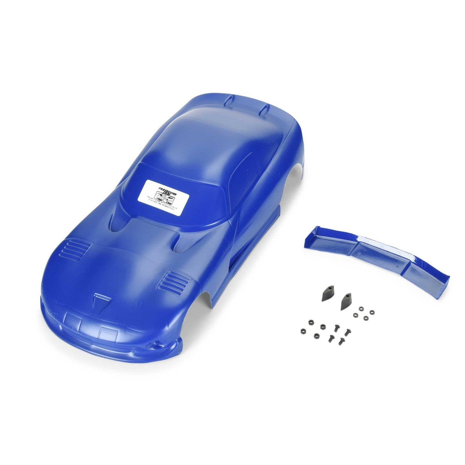 ProLine 1/12 Pre-Cut 2002 Dodge Viper GTS Blue Body: Losi NASCAR PRO368413