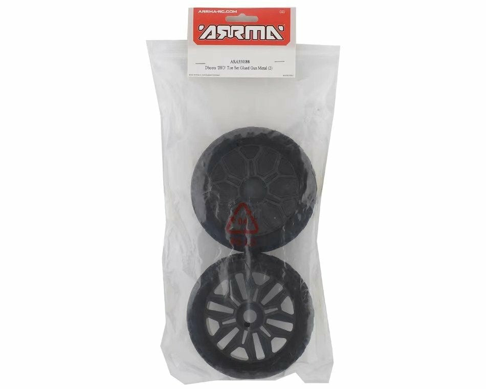 Arrma ARA550088 550088 1/8 Dboots 2HO Tire Tires Set Glued : Typhon 3S BLX Buggy