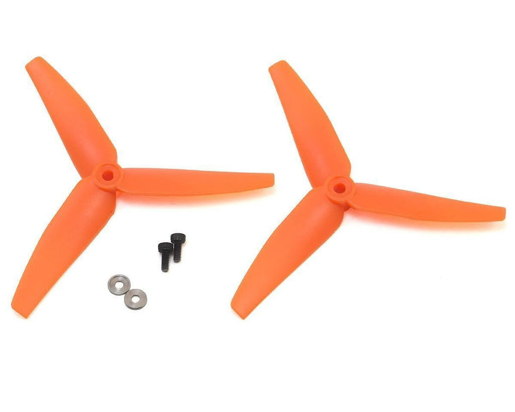 BLH1403 Tail Rotor Orange (2) - Replacement Part for Blade 230 S 230S V2 RC Heli