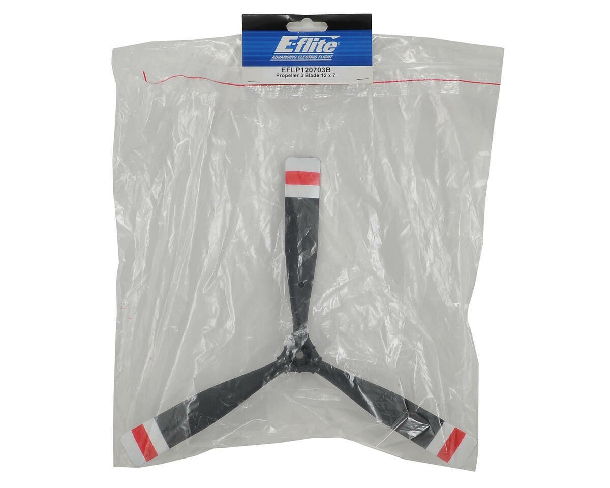 E-flite EFlite 1.2m T-28 T28 Trojan 12x7 3 Blade Prop Propeller EFLP120703B