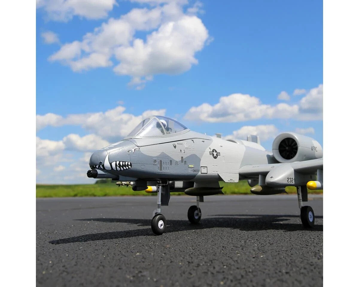 E-flite A-10 A10 Thunderbolt II Twin 64mm EDF BNF Basic Electric Jet Airplane