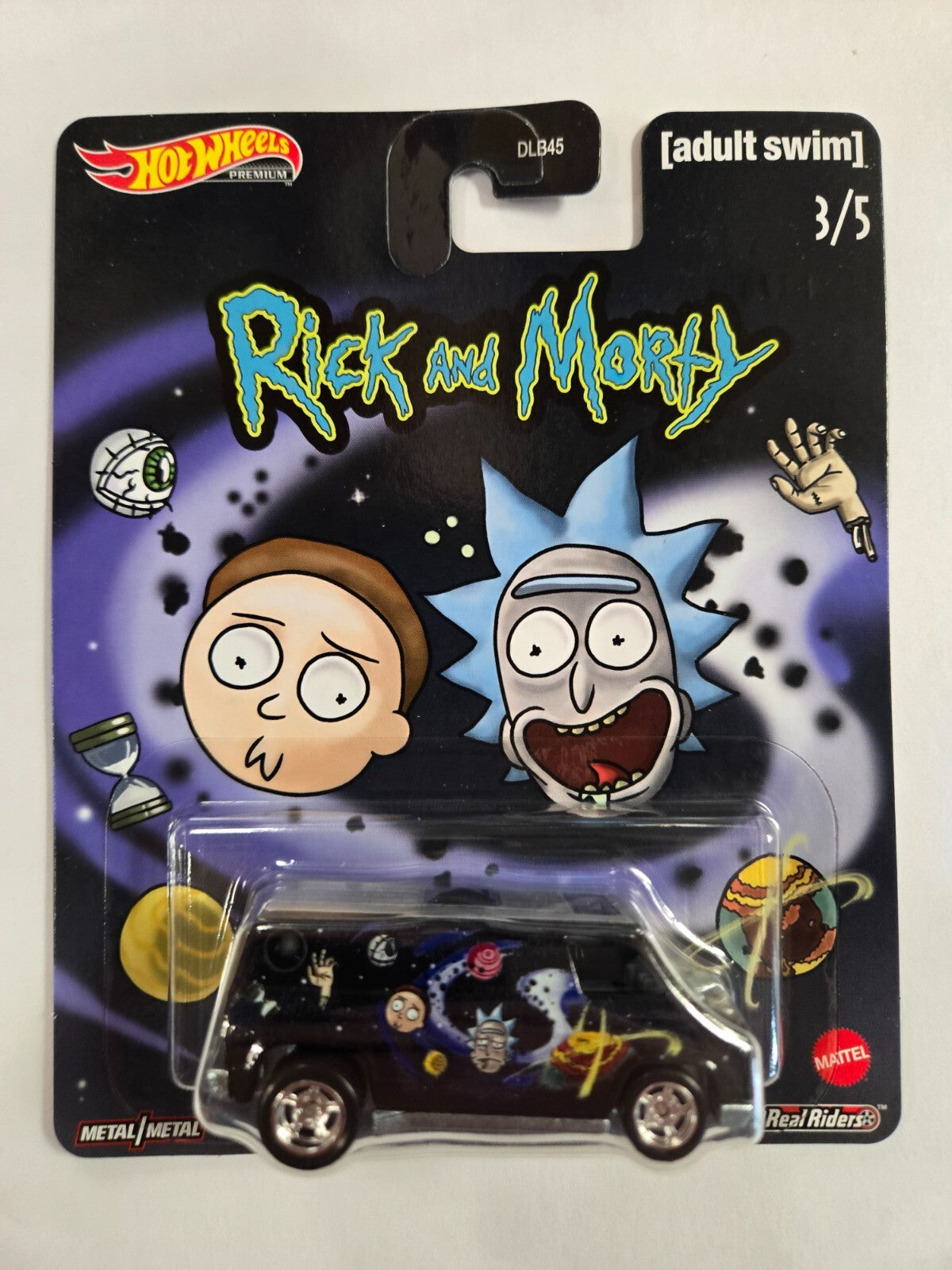 Hot Wheels Premium Super Van Rick and Morty  Pop Culture (2020) 3/5 Adult Swim