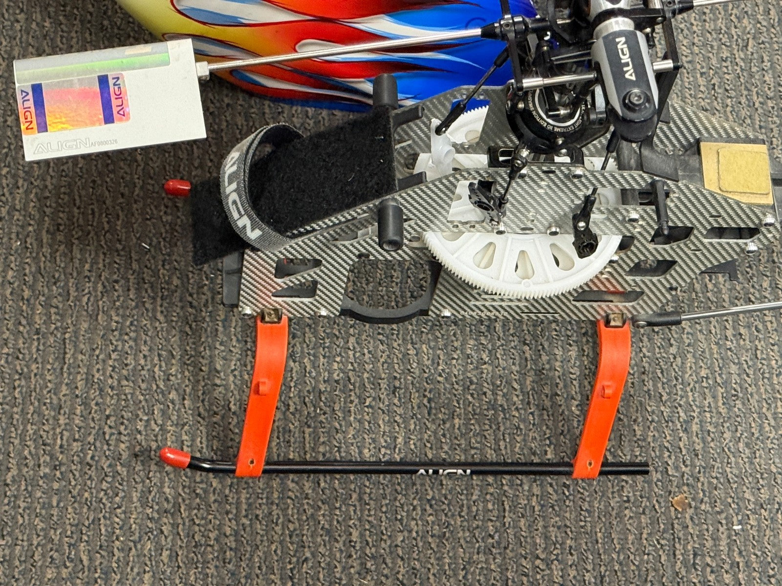 Excellent Align 500 Flybared RC Remote Control Helicopter Airframe