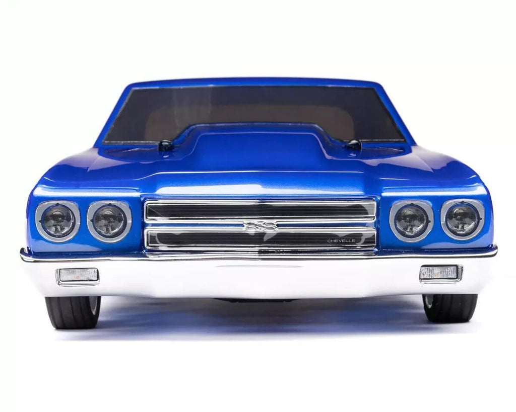 Losi 1/16 1970 Chevelle 2WD RTR Ready To Run RC Drag Car Blue LOS01023T1