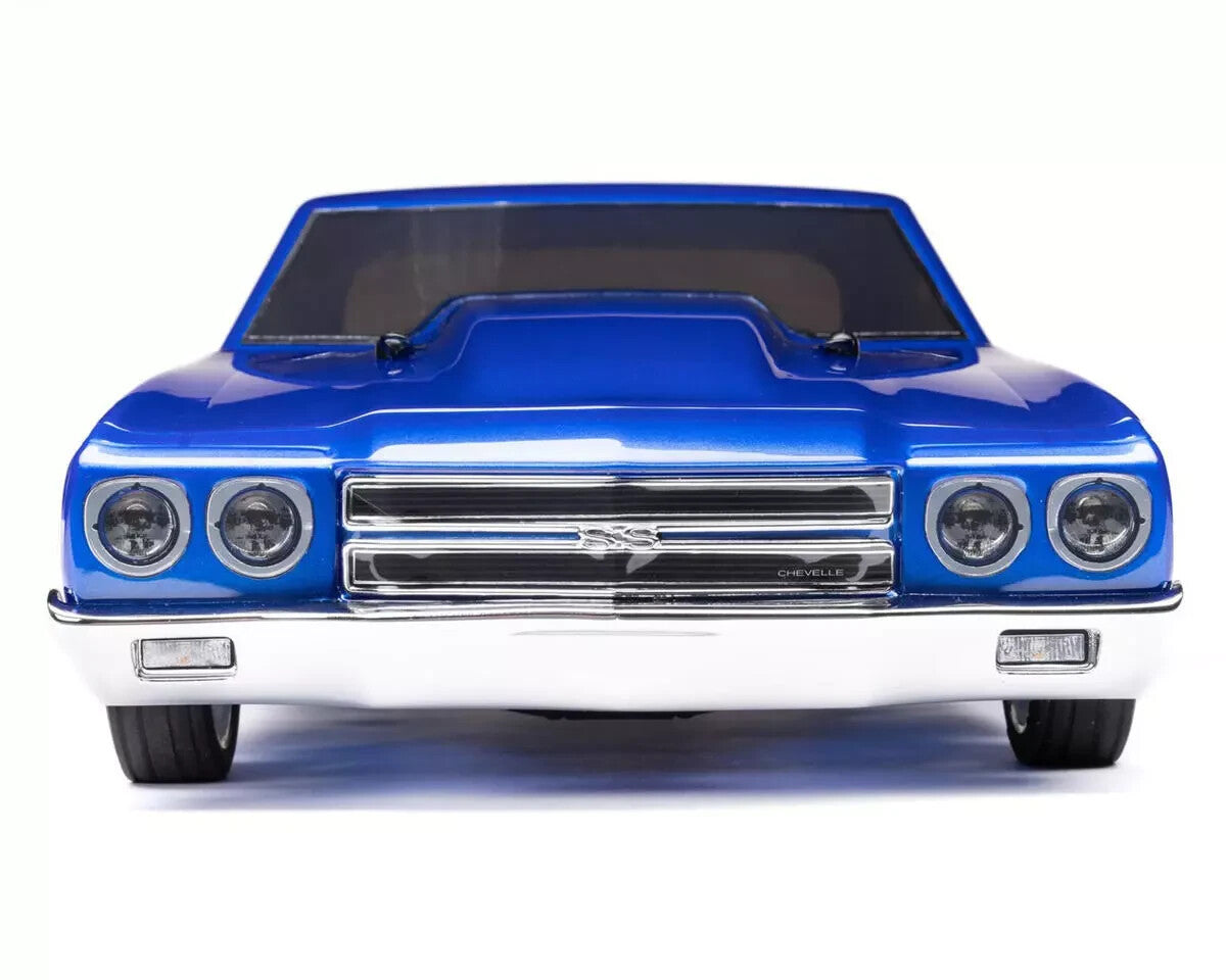 Losi 1/16 1970 Chevelle 2WD RTR Ready To Run RC Drag Car Blue LOS01023T1