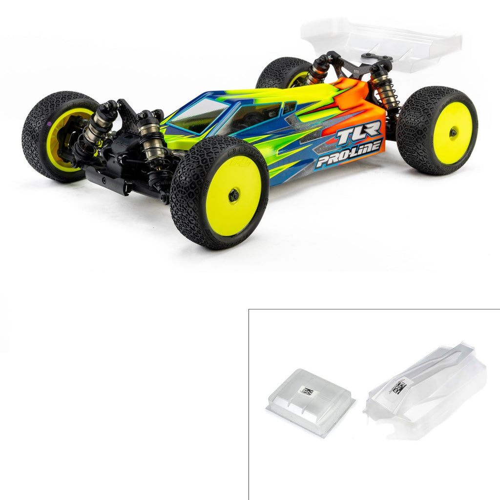 Proline Sector Light Weight Clear RC Car Body : Losi TLR 22X-4 2.0 PRO370125